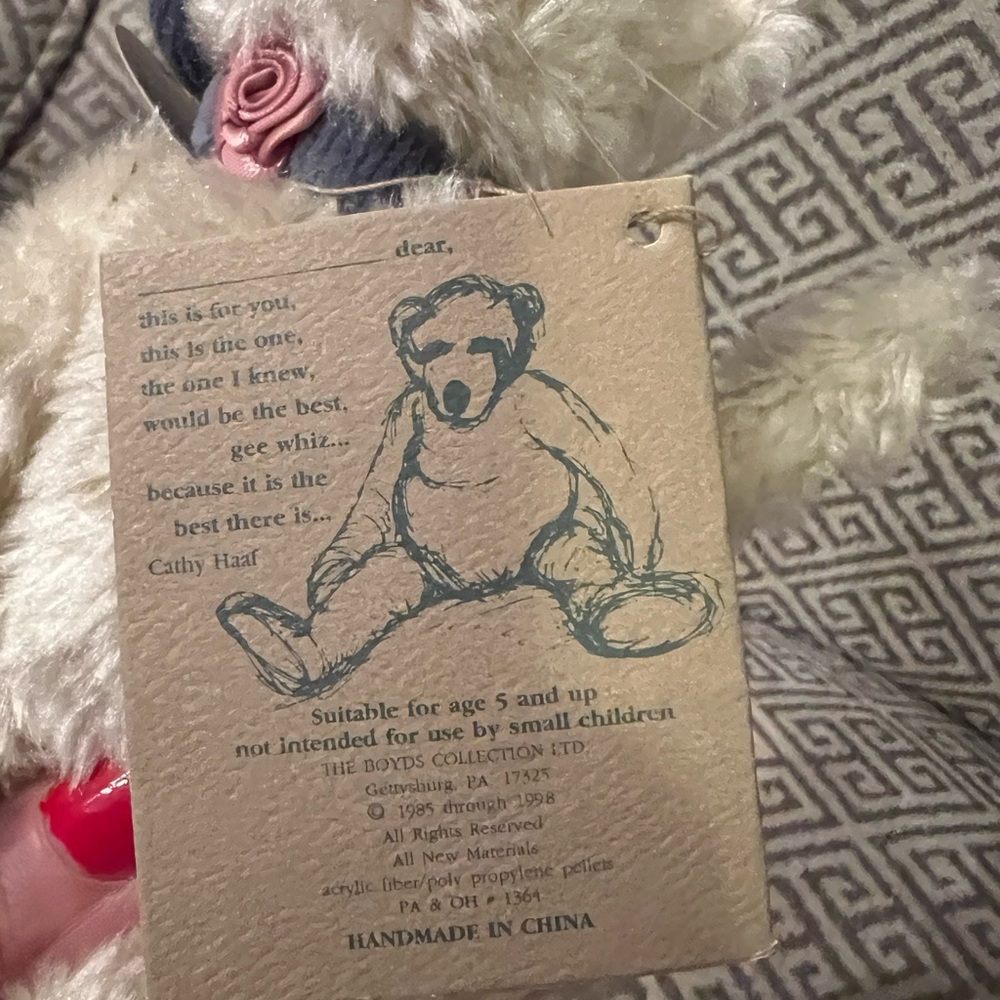 Set of Two Bearington Bears Collection. New with tags. - Picture 4 of 10
